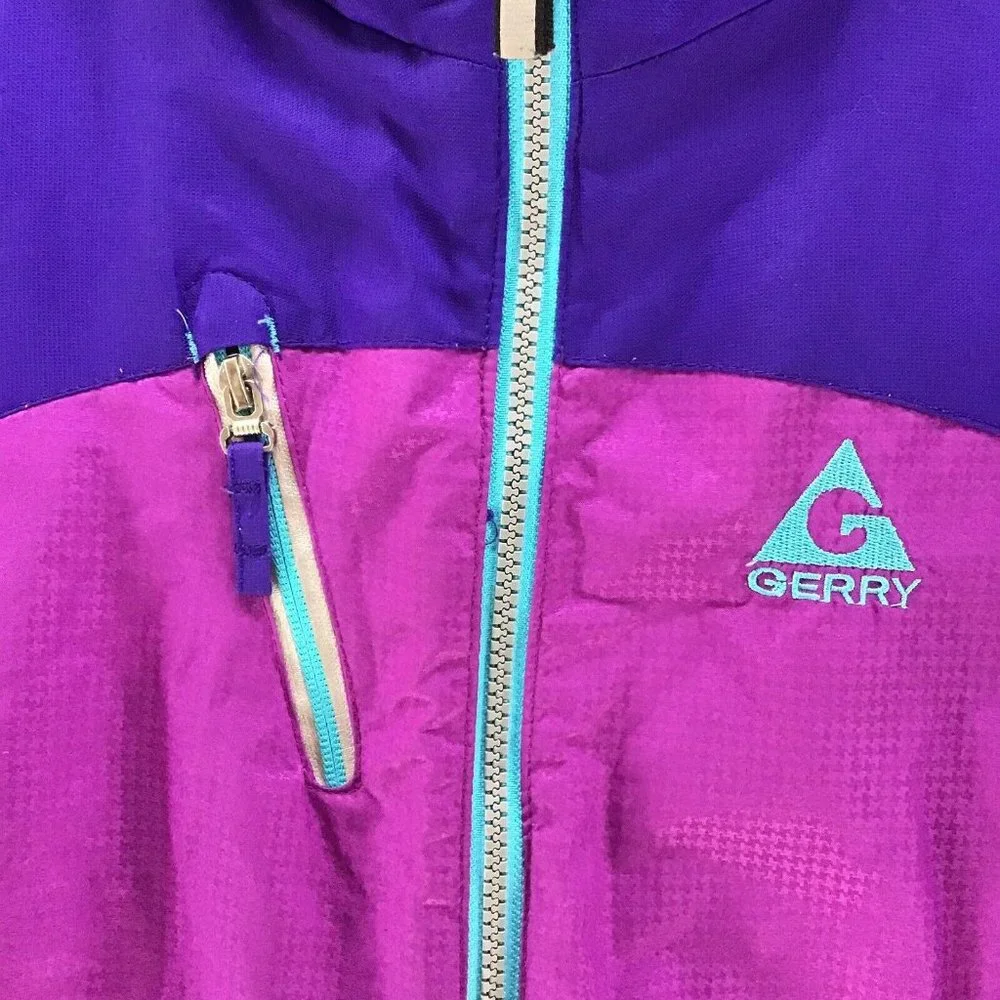 Gerry Vintage Snow Coat Jacket‎ Purple Pink Youth Sz M (10-12)